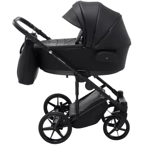 Коляска 2 в 1 Adamex Porto Light Экокожа SA-2 черная (625770): Количество блоков 1