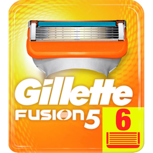 Gillette Fusion5 Сменные кассеты для бритья 6 шт.