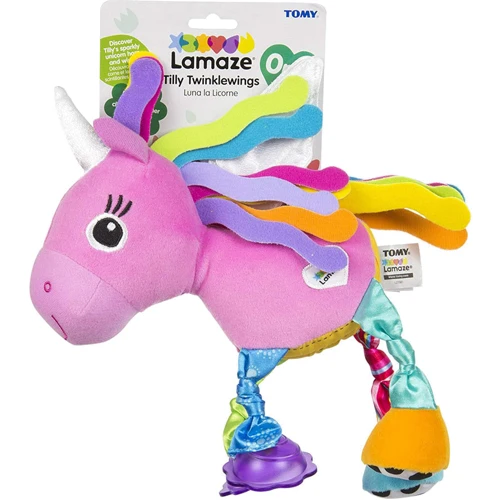 Развивающая игрушка Lamaze Единорог Тилли розовый (LC27561)