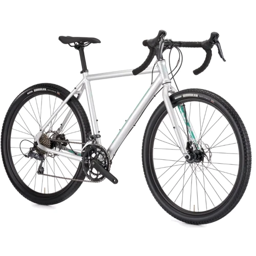 Велосипед Kona Rove AL 650B 27.5" 2024 гравійний (Silver M) (KNA B36RV6552): Матеріал рами Алюминий