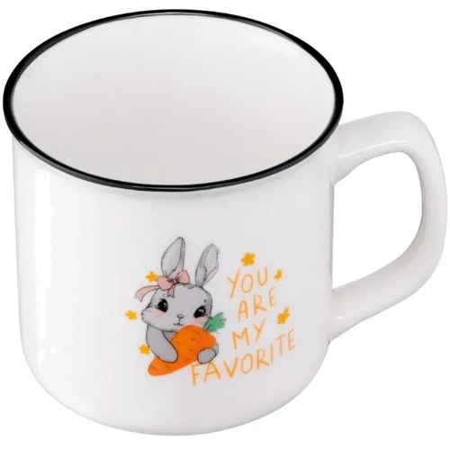 Кружка Ardesto Cute rabbit фарфор 320 мл (AR3460)