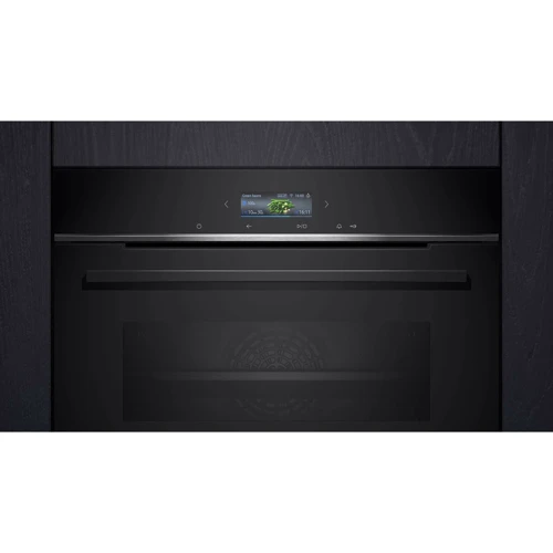 Духовой шкаф электрический SIEMENS HB774G1B1: Объем, л 71