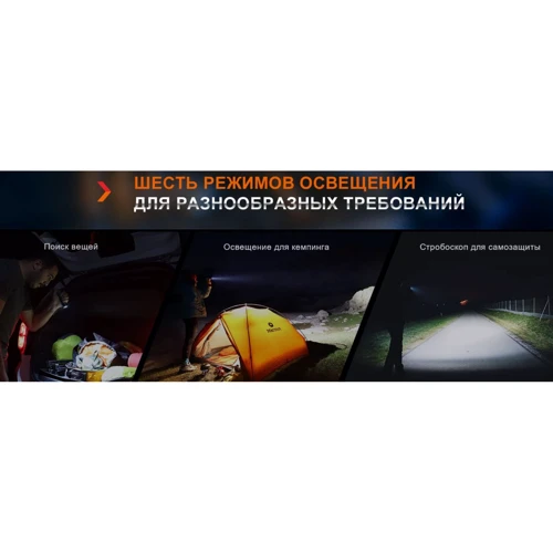 Ліхтар туристичний Fenix E35R (E35R): Сертифікат захищеності IP68