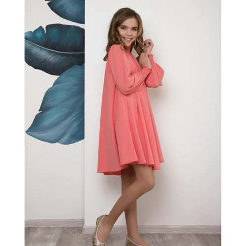 Платье ISSA PLUS CD-405 122 персиковое: Тип Платья