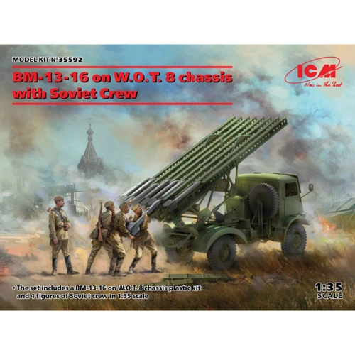 БМ-13-16 ICM на шасси W.O.T. 8 с расчетом
