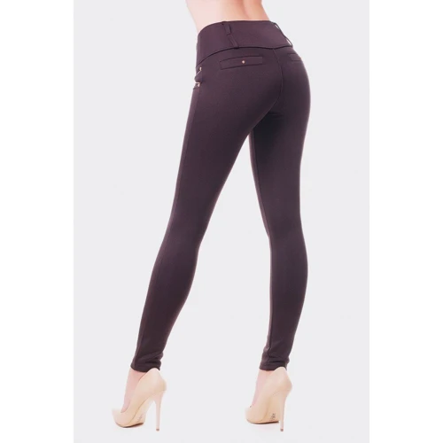 Леггинсы ArtStyleLeggings LSN-135B-40 40 коричневые: Вид Леггинсы