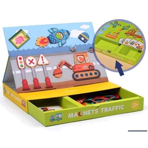 Магнітна дошка Транспорт MiDeer MD1040