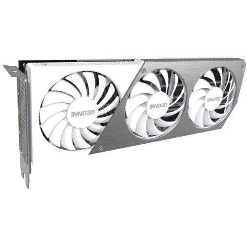 Видеокарта INNO3D GeForce RTX 4070 Ti X3 OC White (N407T3-126XX-186148W)