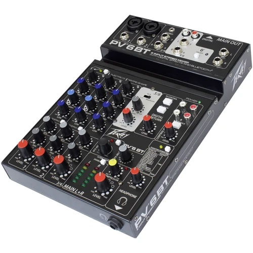 Микшерный пульт PEAVEY PV6 BT: Тип Аналоговые пульты