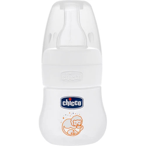 Пляшка пластикова Chicco Micro 60мл. соска силіконова 0 + нормальний потік (70701.30)