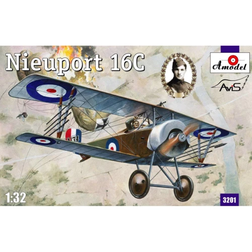 Модель Amodel Біплан Nieuport 16C (A134) (AMO3201)
