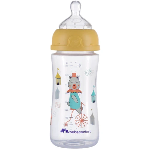Бутылочка для кормления Bebe Confort Emotion пластиковая 270ml желтая (3102201980)