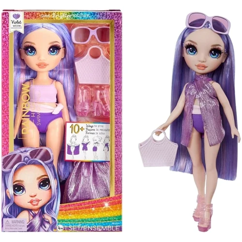 Кукла Rainbow High серии Swim & Style Виолетта с аксессуарами (507314)