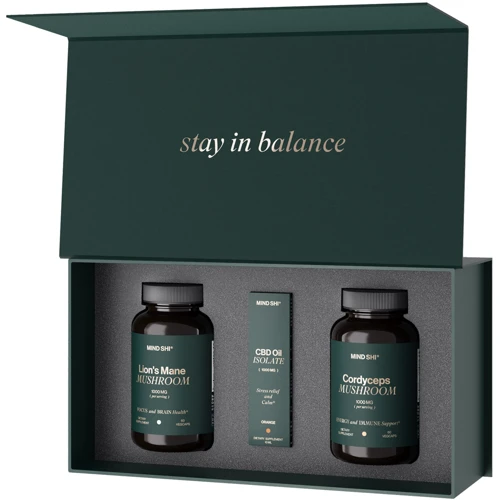 Набір Mind Shi Mushroom+CBD Oil Premium Box