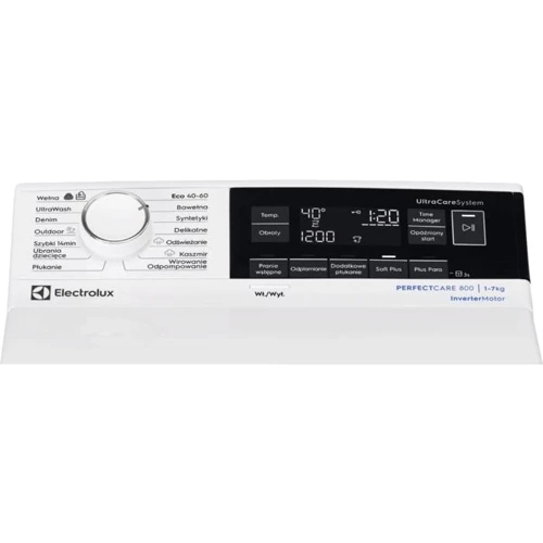 Стиральная машина Electrolux EW8TN3372P: Тип машины Автомат