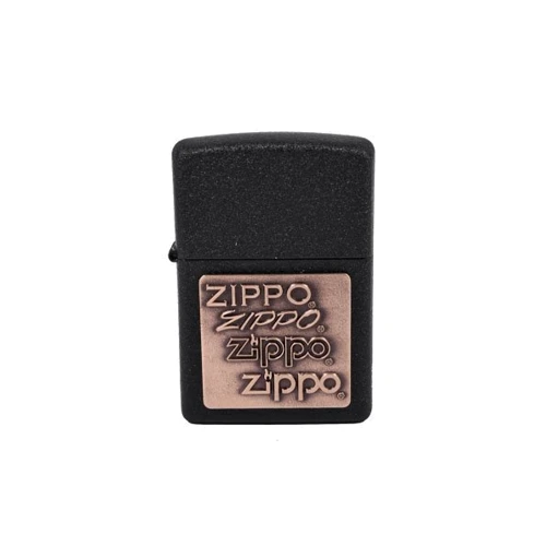 Зажигалка Zippo BRASS EMBLEM BLACK CRACKLE (362): Производитель Zippo
