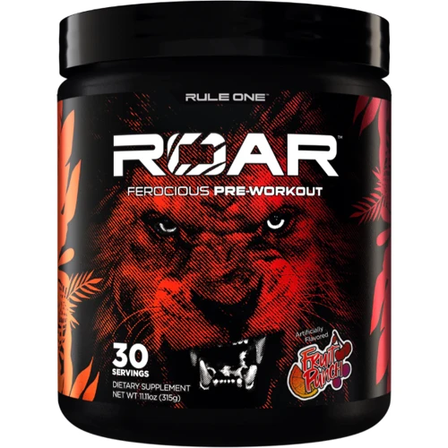 Предтренировочный комплекс Rule1 Roar 315 g / 30 servings / Fruit punch