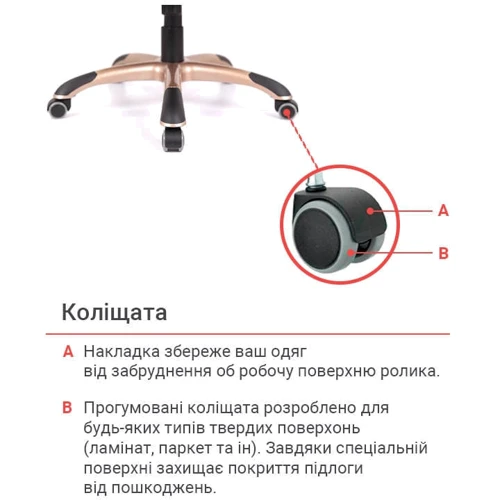Кресло АКЛАС Видаго ANF PU Dark Brown Коричневое (00127057)	 фото 14
