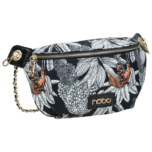 Жіноча поясна сумка Nobo чорна (NBAG-I0690-CM00): Стать жіночий