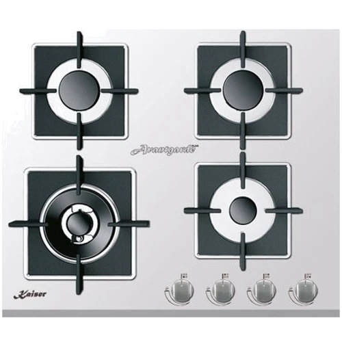 Варочная поверхность газовая Kaiser KCG 6382 W Turbo: Расположение панели Спереди справа