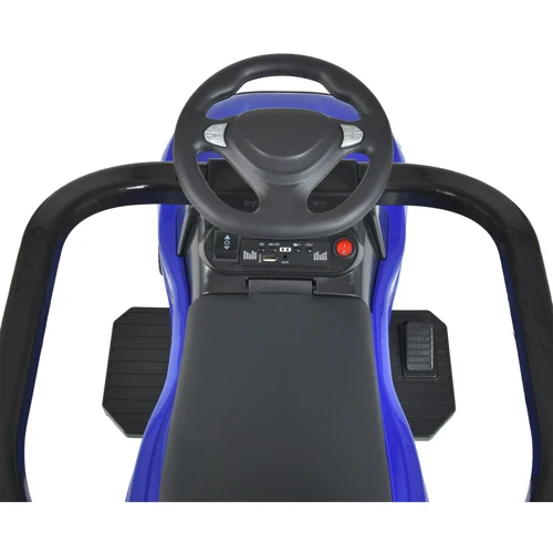 Детский электромобиль-толокарь 2в1 Bambi Mercedes синий (M 4855LR-4)