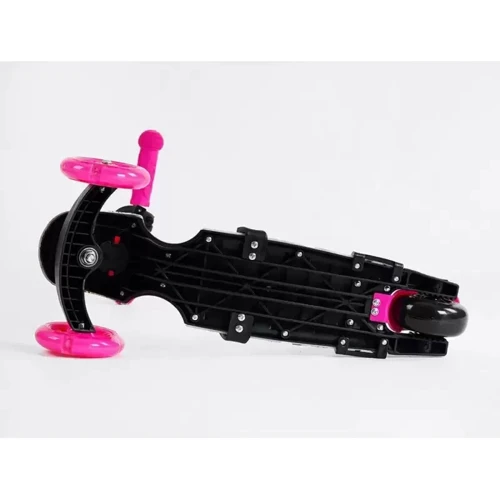 Детский самокат 5 в 1 Best Scooter LS-96302 Розовый: Максимальная допустимая нагрузка, кг 20