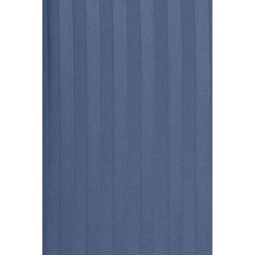 Простирадло LightHouse Sateen Stripe Blue Navy на гумці страйп-сатин 180х200+25см (603760): Матеріал сатин