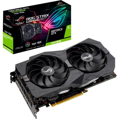 Відеокарта ASUS GeForce GTX 1650 SUPER ROG Advanced 4GB (ROG-STRIX-GTX1650S-A4G-GAMING)