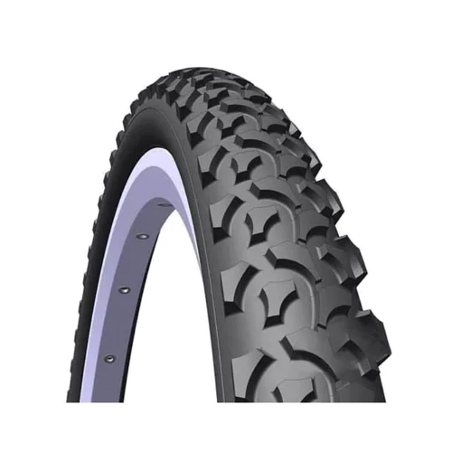 Покрышка 24x1.75x2 (47-507) Rubena (Mitas) RAPID V36 Classic, черная (TIR-P2-05)