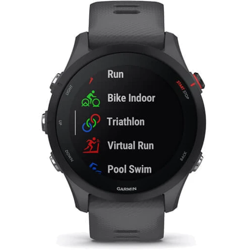 Смарт-годинник Garmin Forerunner 255 Slate Gray (010-02641-10): Тип гаджета Дорослі смарт годинник