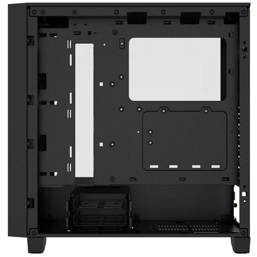 Корпус Corsair 3000D RGB Tempered Glass (CC-9011255-WW): Материал передней панели пластик, сталь