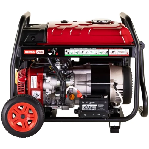 Бензиновый генератор Квітка PRO SC5000E (4.8 кВт) (110-7004): Тип запуска комбинированный