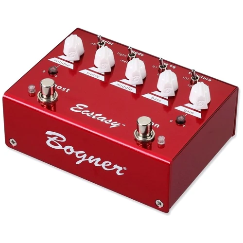 Педаль гитарных эффектов Педаль эффектов BOGNER Ecstasy Red: Назначение Для электрогитары