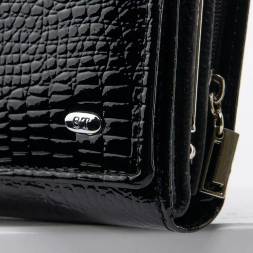 Жіночий гаманець Sergio Torretti чорний (31346 black): Стать жіночий