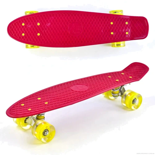 Пенни борд Best Board красный 55 см (0220)