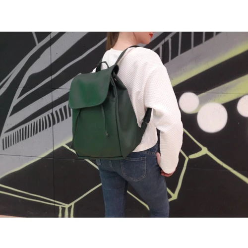 Жіночий рюкзак Sambag Loft LZN зелений (22400007): Тип Рюкзаки