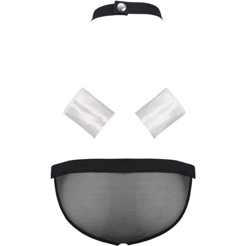 Соблазнительный комплект Passion 036 SET ALFRED black XXL/XXXL