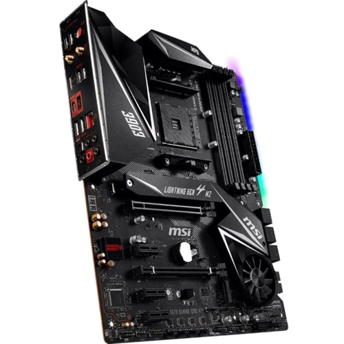 MSI MPG X570 GAMING EDGE WIFI: Разъемы на плате M.2, SATA 3.0, PCI Express x1