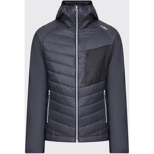 Куртка CMP Man Jacket Fix Hood Antracite 31Z2247-U423 54 серая демисезонная с капюшоном