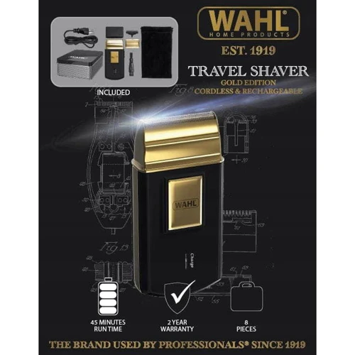 Электробритва Wahl 3615 Gold Edition: Тип триммера Нет