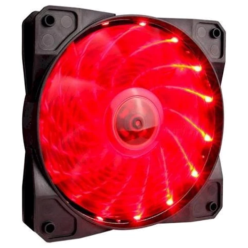 Кулер 1stPlayer A1-15LED Red: Уровень шума, dB 20