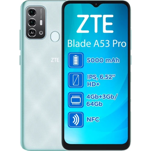 

Zte Blade A53 Pro 4/64Gb Green (UA UCRF)