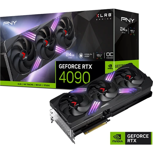 Видеокарта PNY GeForce RTX 4090 24GB OC XLR8 Gaming Verto EPIC-X RGB TF (VCG409024TFXXPB1-O): Год выпуска 2023