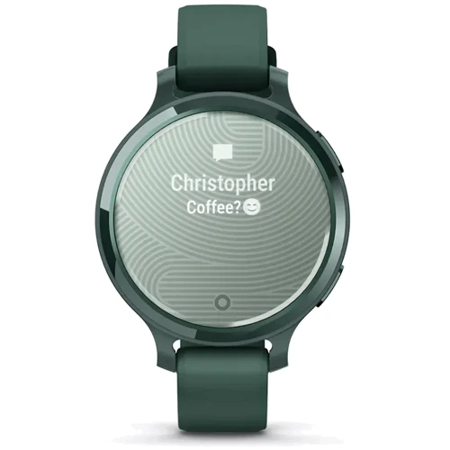 Смарт-часы Garmin Lily 2 Active Jasper Green with Jasper Green Silicone Band (010-02891-02): Материал ремешка Силикон