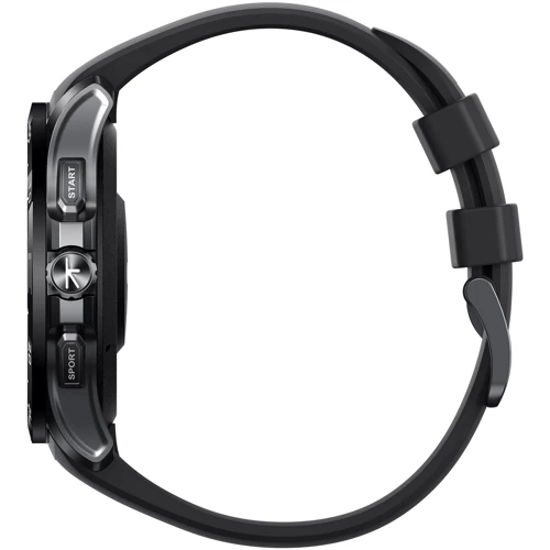 Смарт-годинник Kieslect Smart Watch Actor Black: Фітнес-функції Скорость движения, Пульсометр, Пульсоксиметр, Шагомер, GPS-модуль