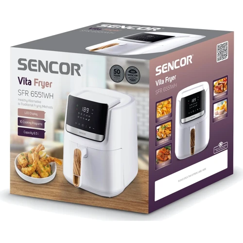 Фритюрница Sencor Vita SFR6551WH