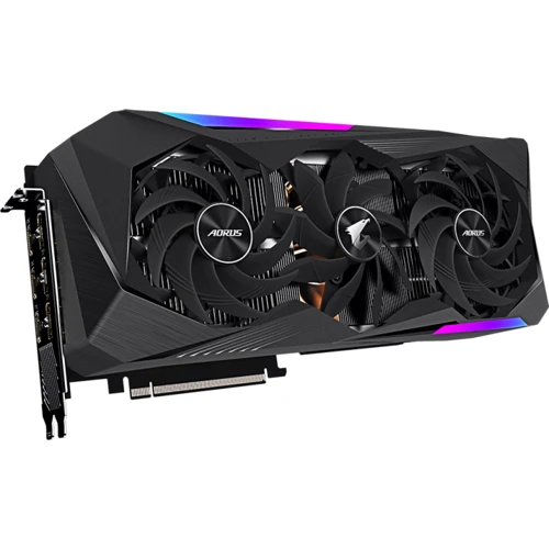 Відеокарта GIGABYTE AORUS GeForce RTX 3070 Ti MASTER 8G (GV-N307TAORUS M-8GD) LHR: Обсяг пам'яті, Гб 8