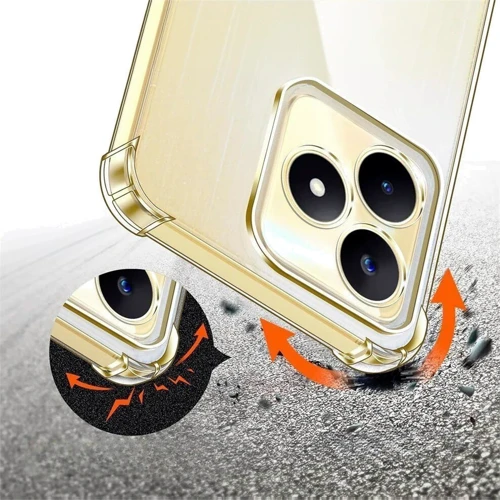 Чохол для телефона BeCover TPU Case Anti-Shock Clear для Realme Note 50 (711173): Колір прозрачный