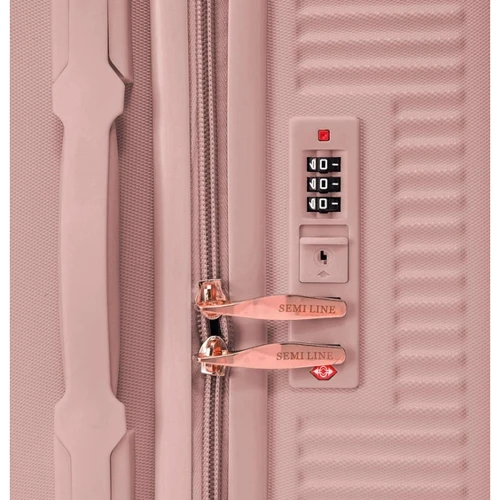 Чемодан Semi Line 28" (L) Rose розовый (T5664-5): Застежка Молния