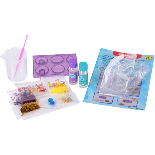Набір для творчості Paulinda Crystal glue DIY Сережки 6 в 1 (PL-199610)